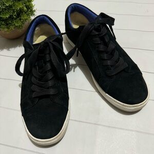 UGG Karine Black Suede Leather Sneakers Shoes Style 1015044‎ Women’s Size 9